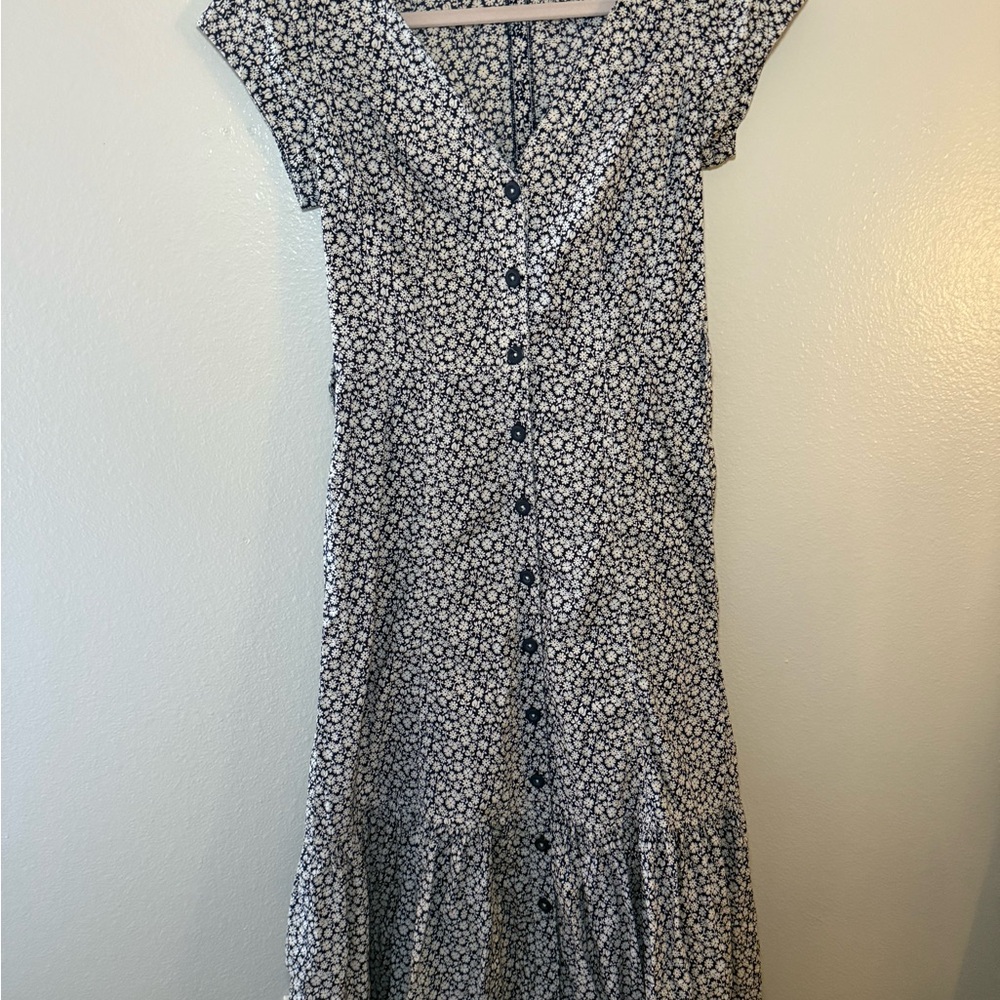 Rebecca Taylor button down sun dress - Picture 2 of 14